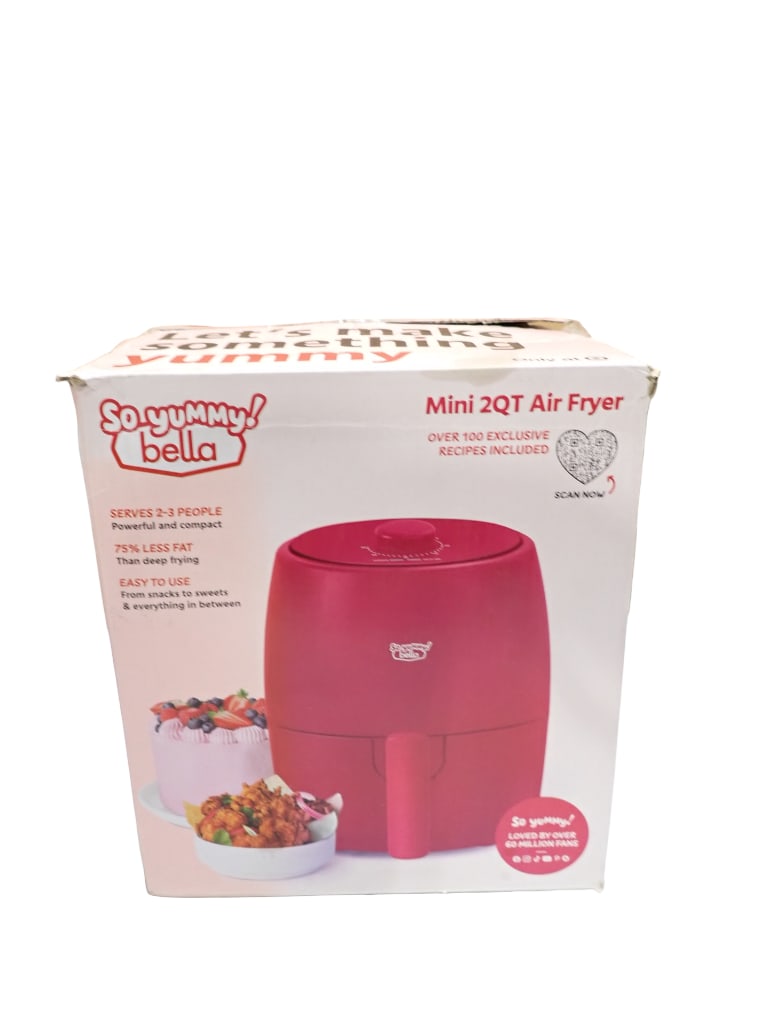 So Yummy Bella Mini 2QT Air Fryer New in Box (1 of 4)