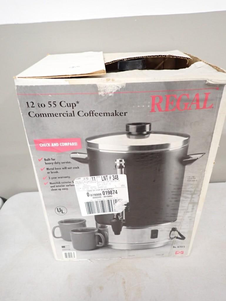 Regal 12 to 55 Cup Commercial Coffeemaker in Original Open Box (1 of 3)