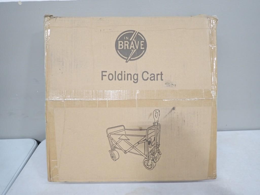 New in Package Pull Wagon or Cart Great for the Flea Market: New in Package Pull Wagon or Cart Great for the Flea Market All pictures are considered part of the description and should be examined carefully by bidders. Live Auctioneers is now offering Live Shipp
