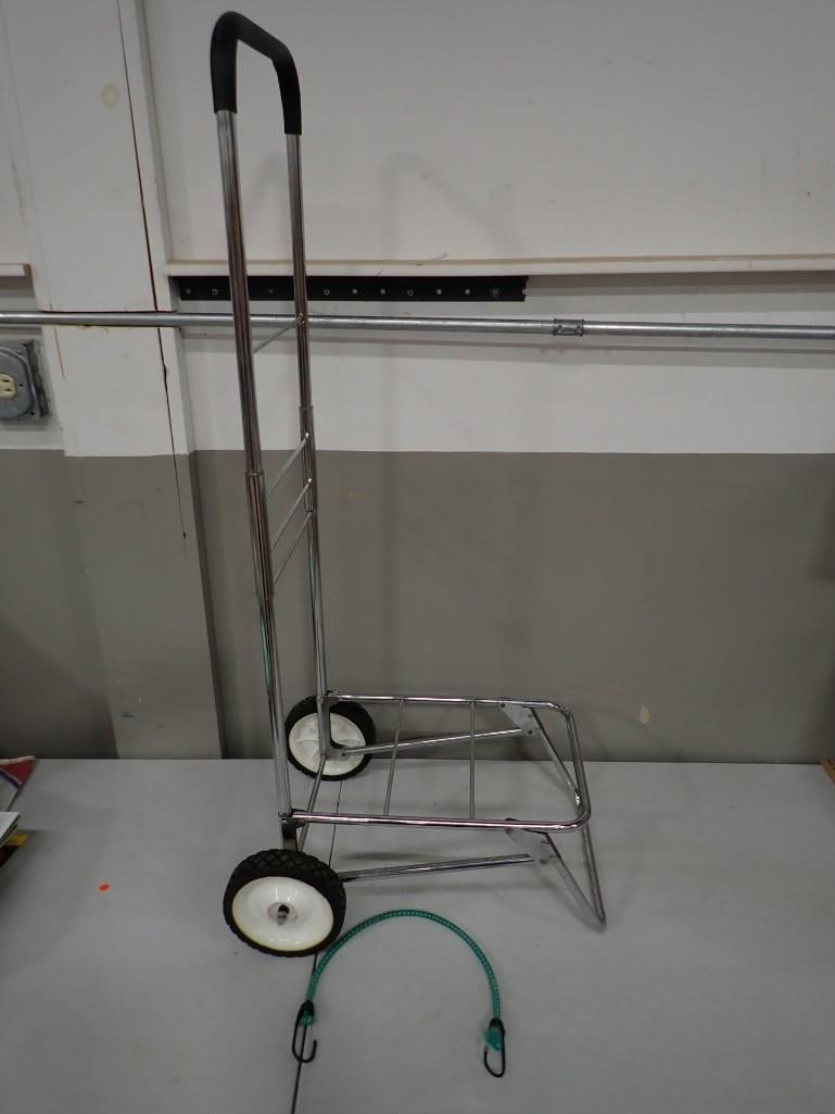 Folding two wheel metal Cart / Trolley (1 of 2)