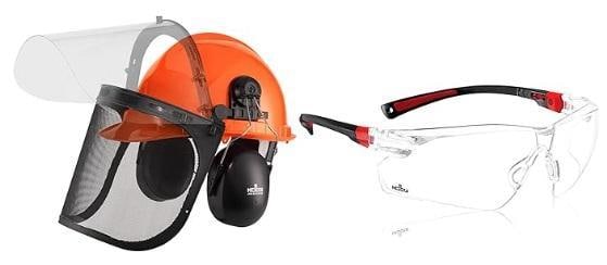 New In Box NoCry 6-in-1 Industrial Forestry Safety Helmet System: New In Box NoCry 6-in-1 Industrial Forestry Safety Helmet System - should look similar to the first picture, but the color may vary All pictures are considered part of the description and should be ex