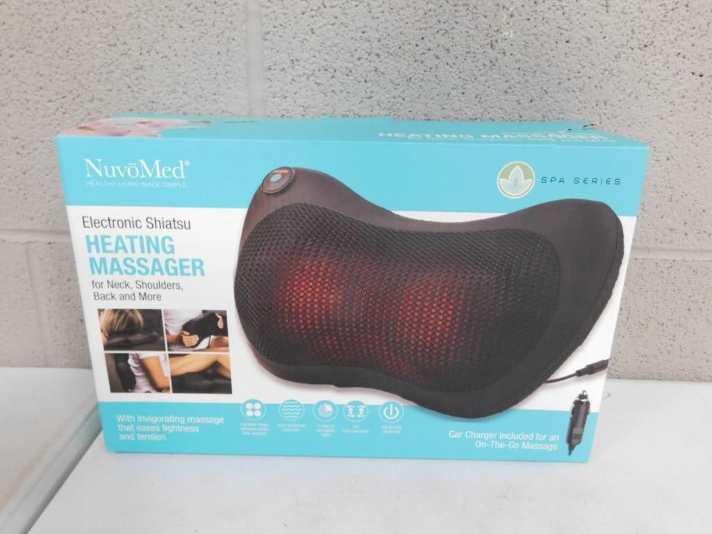 NuvoMed Electronic Shiatsu Heating Massager New in Box (1 of 5)