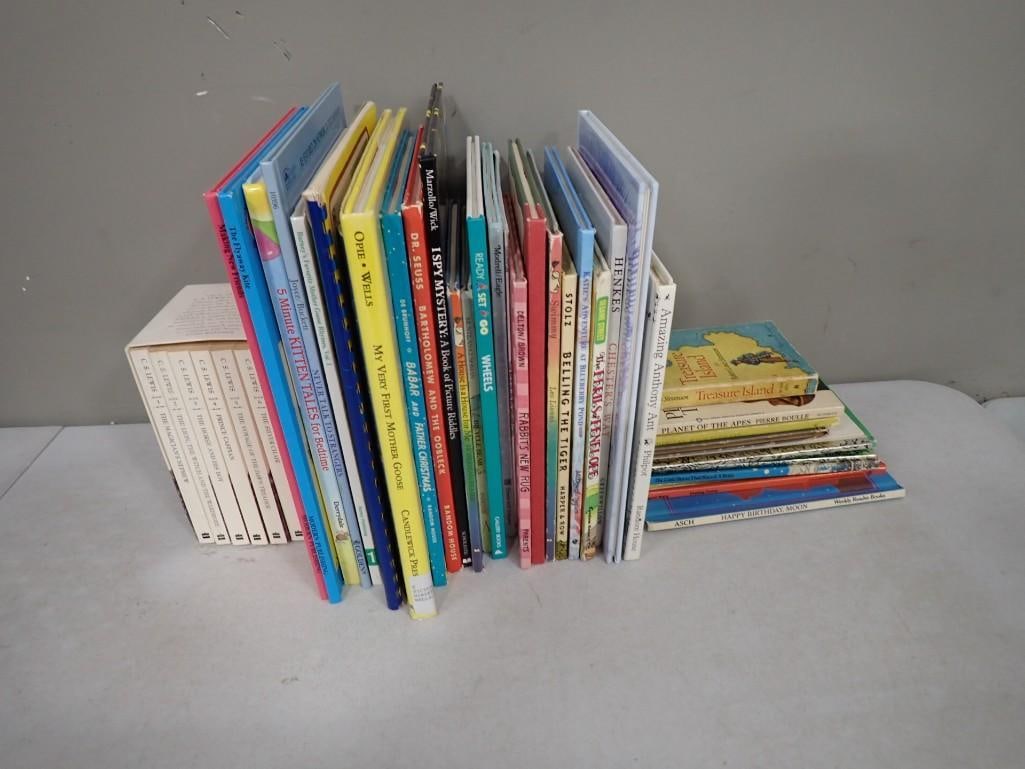 Lot of Children's Books incl Little Golden Books, C.S. Lewis Box Set, etc (1 of 6)