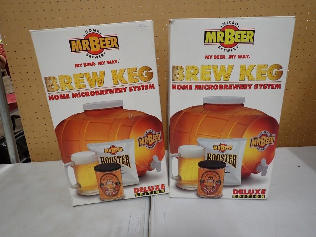 2 Mr Beer Brew Keg Home Microbrewery Systems in Original Boxes (1 of 6)