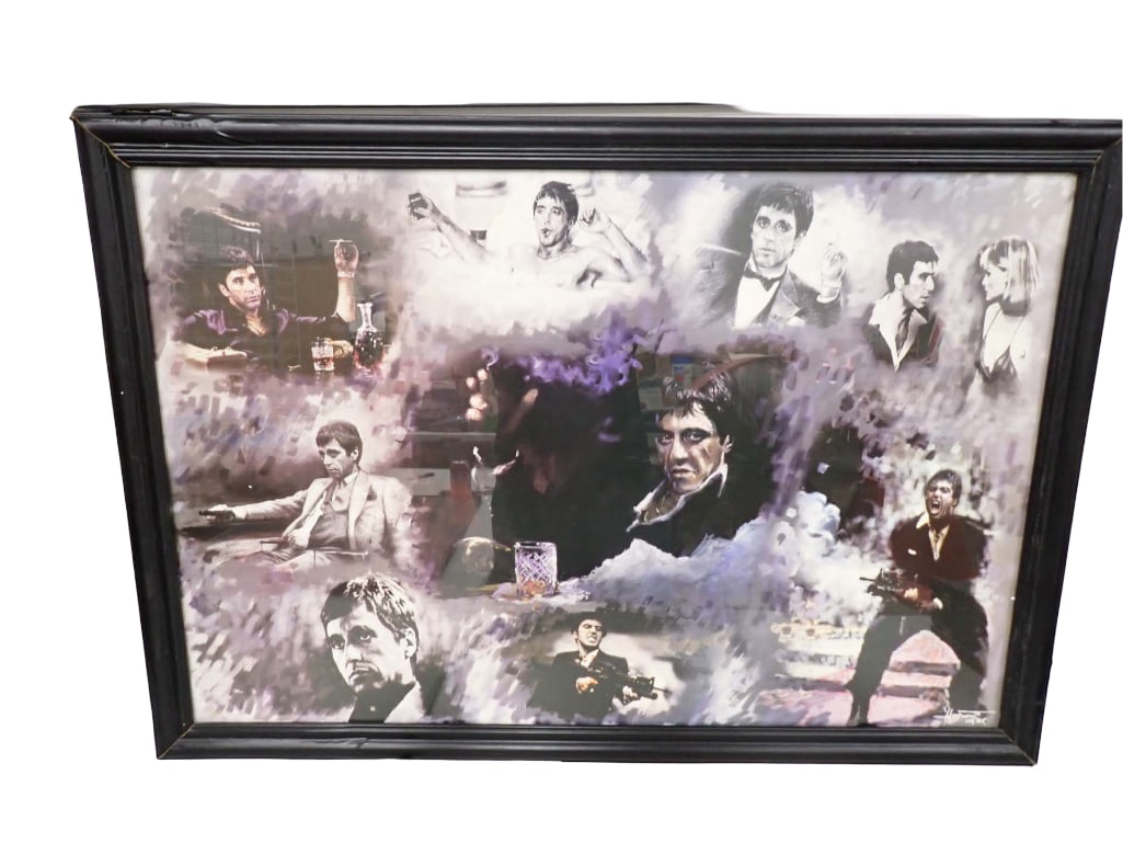 Scarface by Haiyan Framed Print 39 1/2" x 27 1/2" (1 of 3)