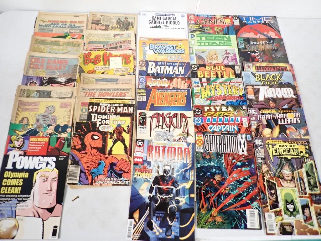 Lot of Comic Books incl Batman Beyond, Avengers, Generation X, Spider-Man, Bob Hope, etc (1 of 6)