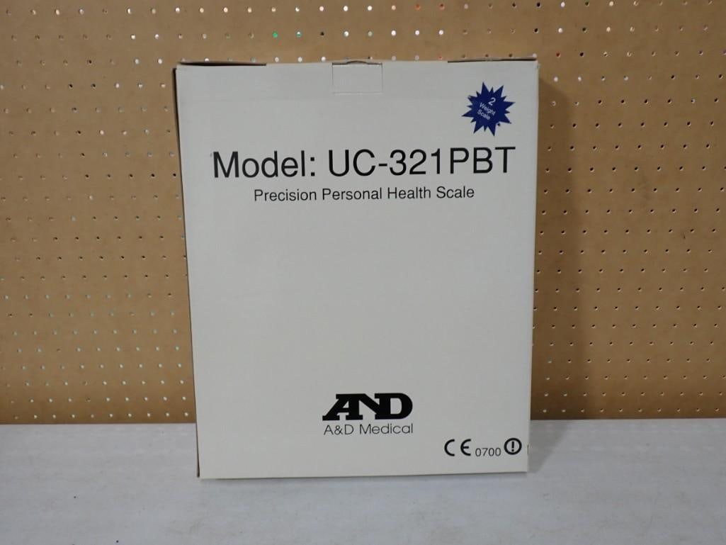 New in Package A&D Medical Precision Personal Health Scale UC-321PBT: New in Package A&D Medical Precision Personal Health Scale UC-321PBT All pictures are considered part of the description and should be examined carefully by bidders. Live Auctioneers is now offeri