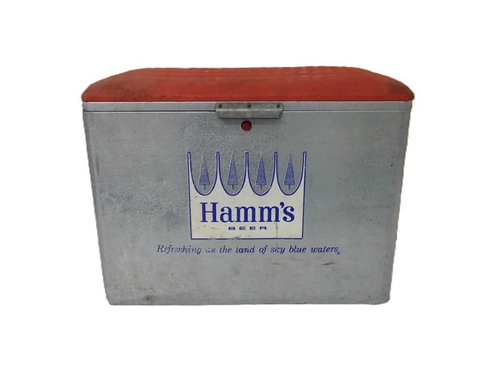 Vintage Cronstroms Hamm's Beer Aluminum Cooler (1 of 10)