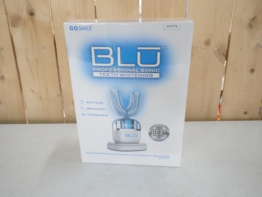 Blu Teeth Whitening System New in Box: Blu Teeth Whitening System New in Box All pictures are considered part of the description and should be examined carefully by bidders. Live Auctioneers is now offering Live Shipping through them. This