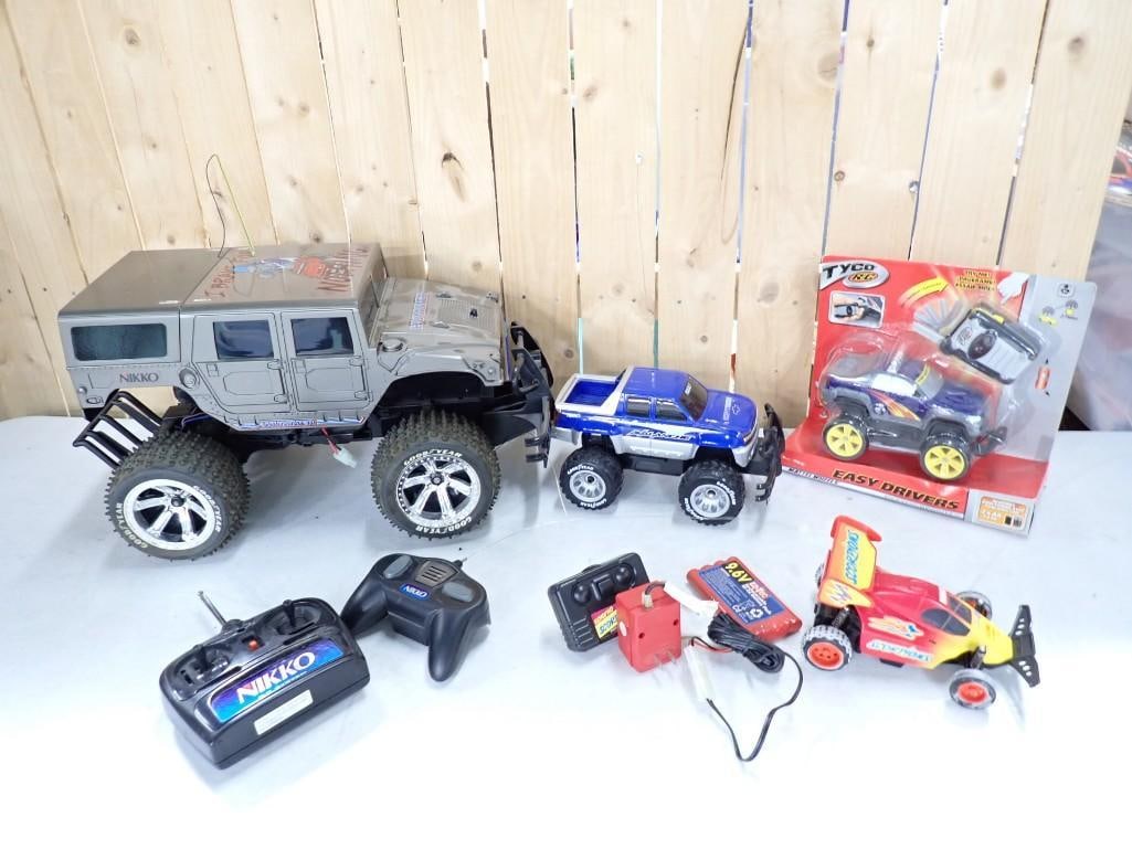 Lot of Remote Control Cars / Trucks including Nikko Hummer, Tyco RC, etc. (1 of 11)