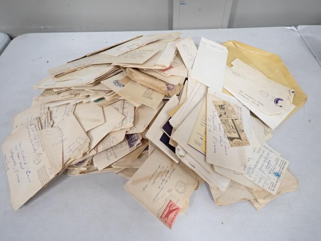 Lot of Ephemera incl Letters, Clippings, Etc: Lot of Ephemera incl Letters, Clippings, Etc All pictures are considered part of the description and should be examined carefully by bidders. Live Auctioneers is now offering Live Shipping through the