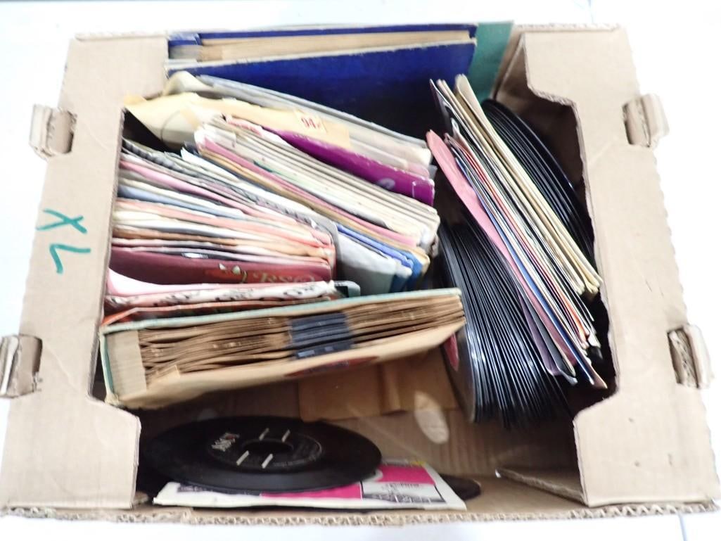 Lot of Vinyl Records 45 RPM incl Vic Damone, Tommy James and the Shondells, Brewer & Shipley,: Lot of Vinyl Records 45 RPM incl Vic Damone, Tommy James and the Shondells, Brewer & Shipley, Laura Branigan, Robin McNamara, Jimmy and Joe, Bobby Lewis, etc. Many are missing sleeves. 
