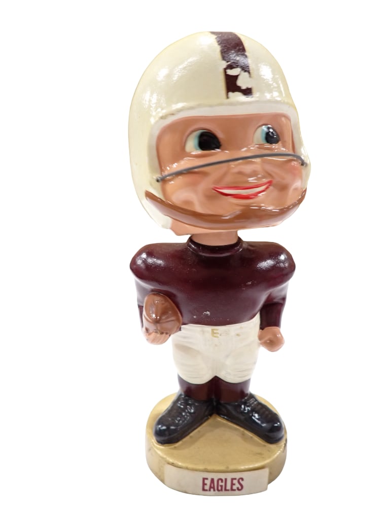 Vtg 1960s Eagles Football Bobblehead (1 of 8)