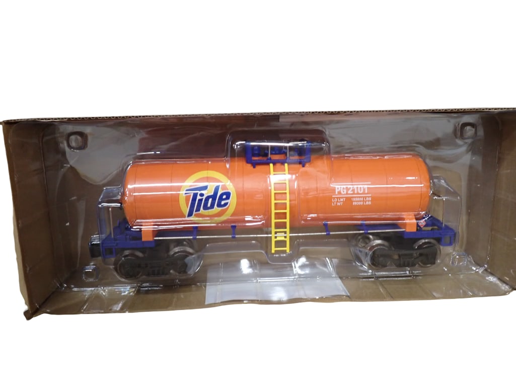 Menards O Gauge Tide Tanker Train Car New in Box (1 of 5)