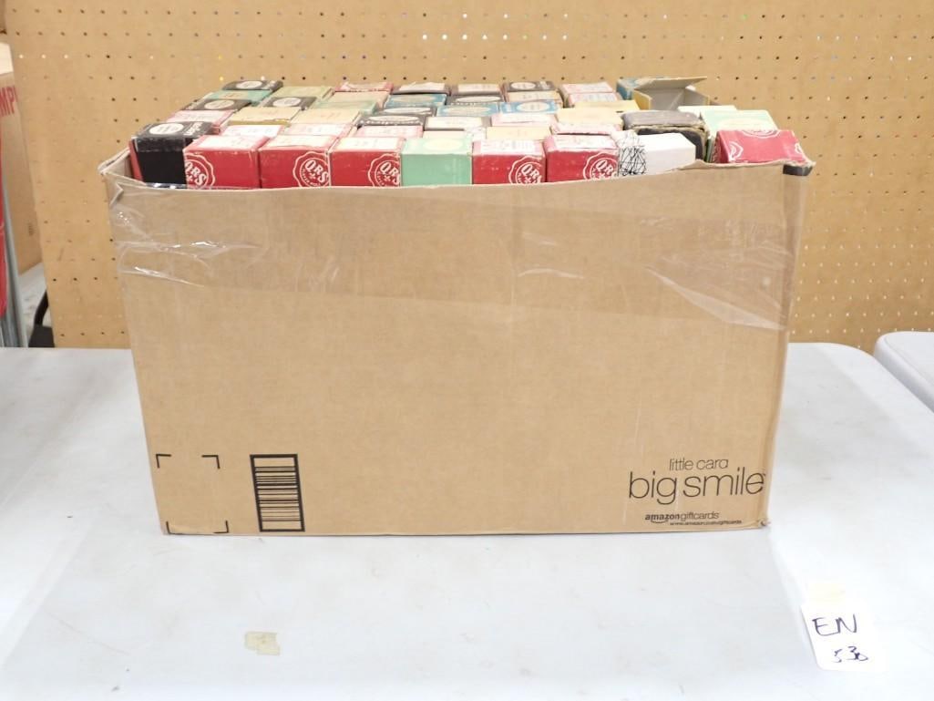 Large Box full of over 40 Player Piano Rolls including The Beatles (1 of 5)