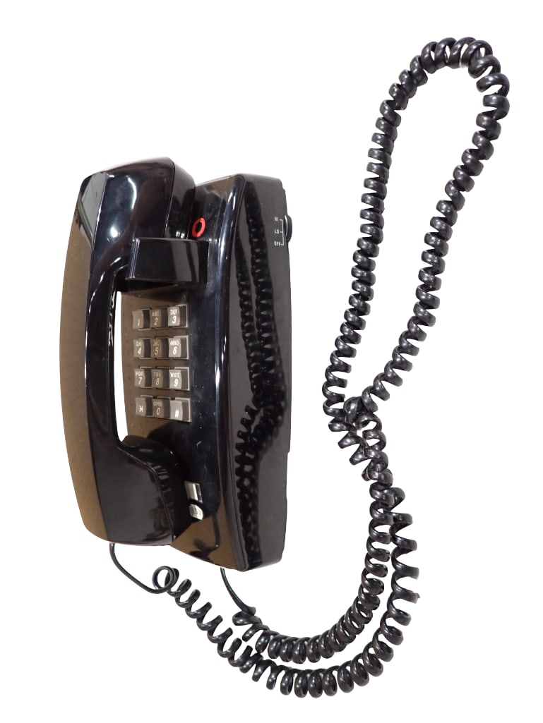 Vintage Touch-tone Phone Push Button Wall Telephone (1 of 4)