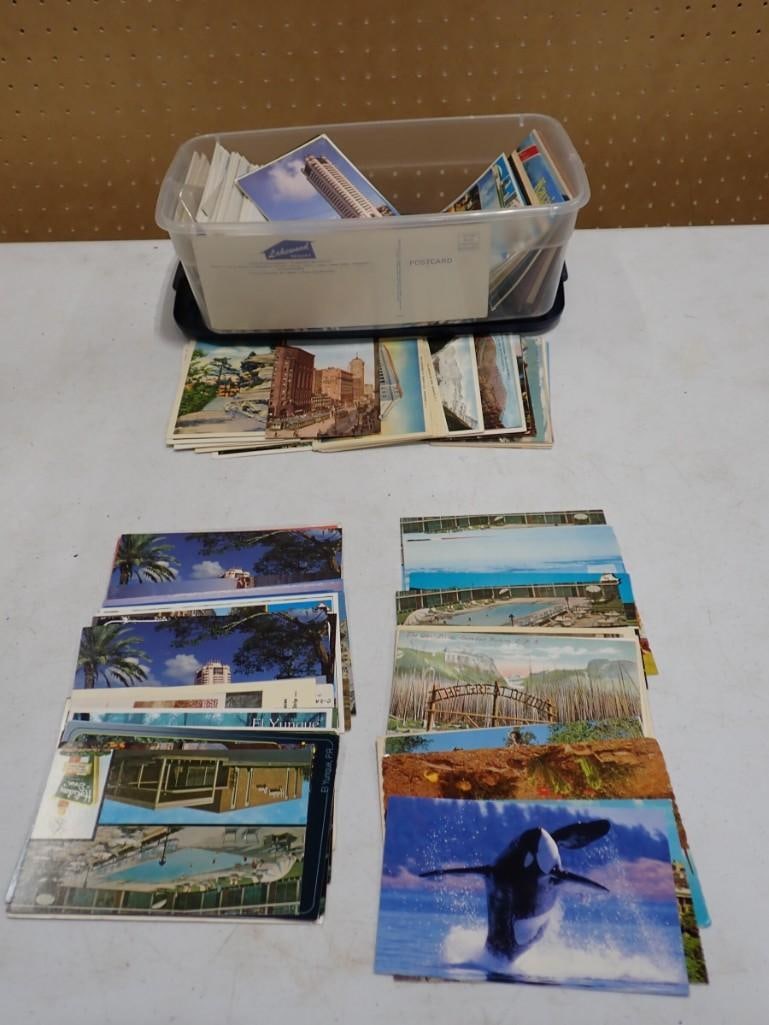 Large Lot of assorted Postcards including lots of travel related and vintage (1 of 9)