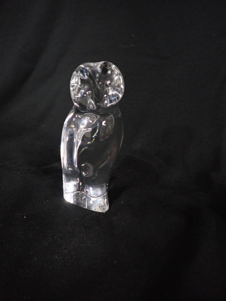 Baccarat Crystal Owl Figurine (1 of 8)