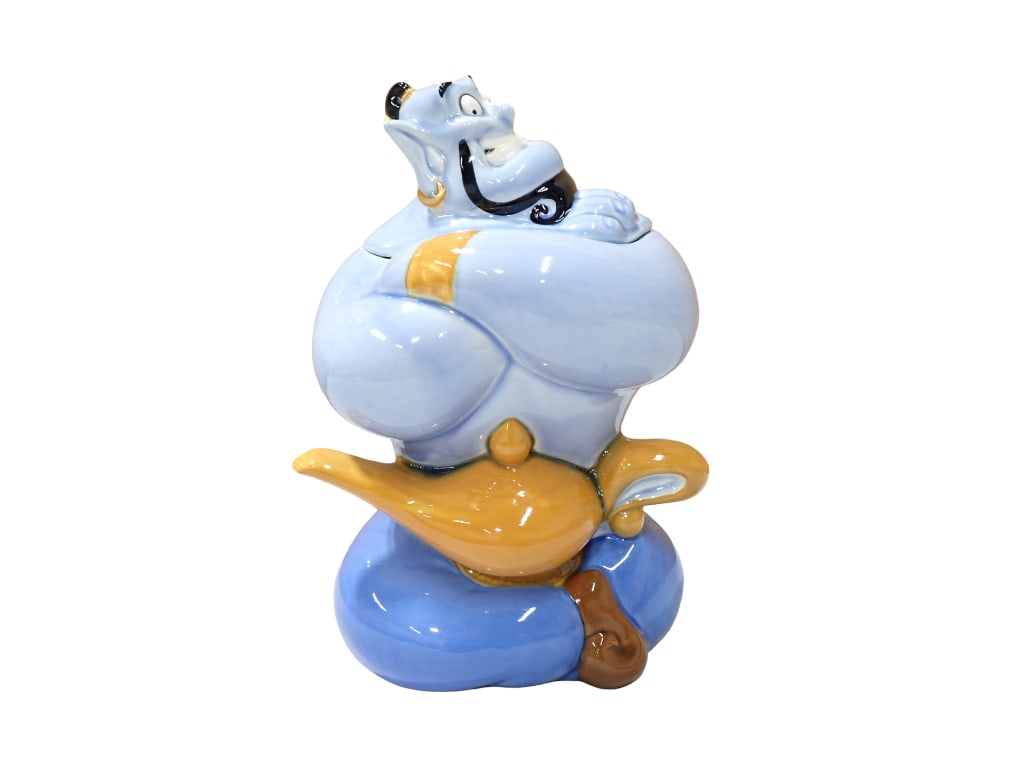 Disney Aladdin Genie Treasure Craft Ceramic Cookie Jar (1 of 12)
