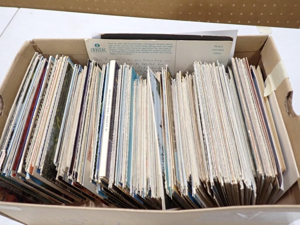 Lot of Postcards incl Written On, Unused, Vintage, Etc: Lot of Postcards incl Written On, Unused, Vintage, Etc All pictures are considered part of the description and should be examined carefully by bidders. Live Auctioneers is now offering Live Shipping