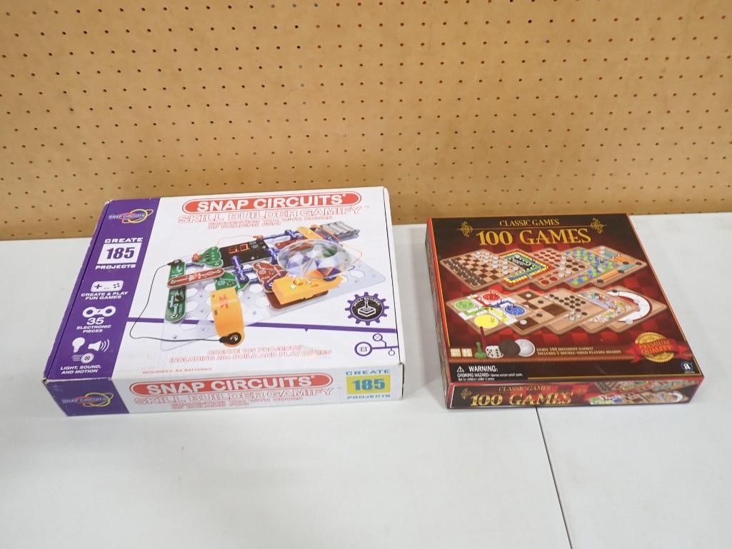 Snap Circuits Gamify and Classic Games 100 Games (1 of 8)