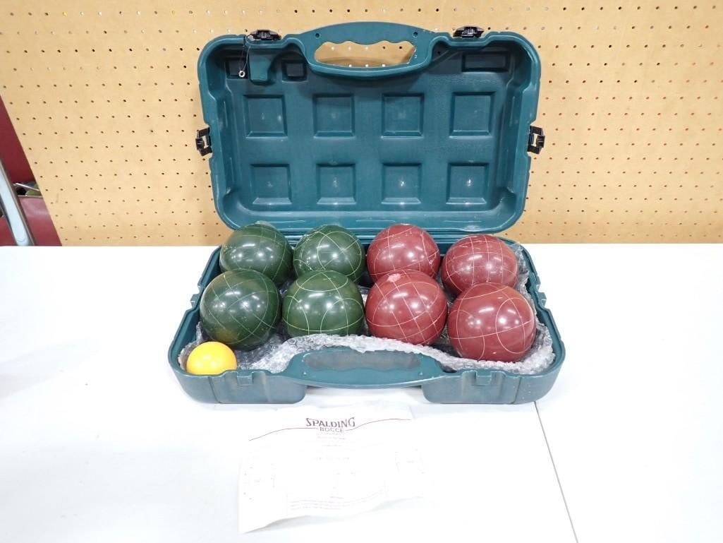 Spalding Bocce Ball Set in a Case (1 of 8)