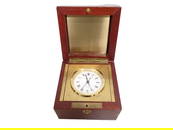 Tiffany & Co Clock in Wood Case