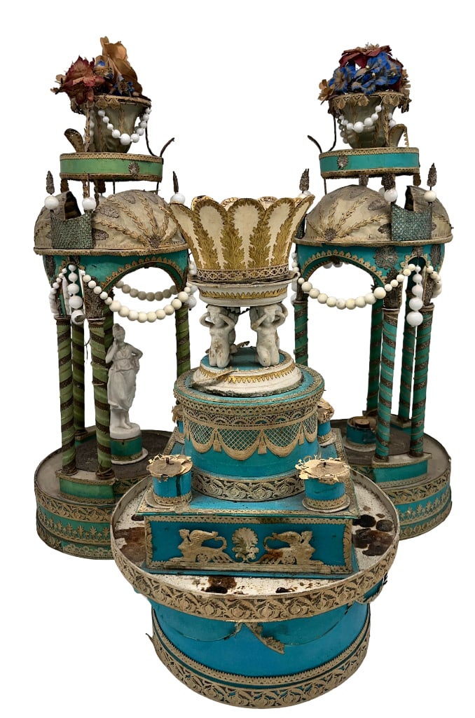 Antique Potter Palmer Mansion French Chocolate Candy Boxes or Cake Toppers (1 of 18)