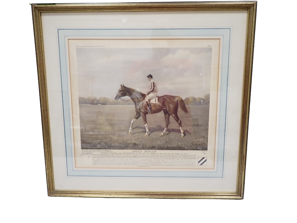 Franklin Brooke Voss Jolly Roger 29/260 Hand Colored Aquatint 23"x20" (1 of 11)