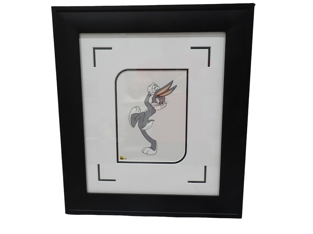 Warner Bros Bugs Bunny Sericel Framed Art (1 of 6)