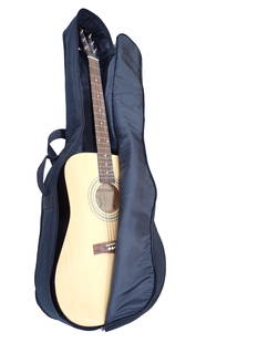 Fender Acoustic Guitar Model FA-100 with Soft Case: Fender Acoustic Guitar Model FA-100 with Soft Case All pictures are considered part of the description and should be examined carefully by bidders. Live Auctioneers is now offering Live Shipping thr