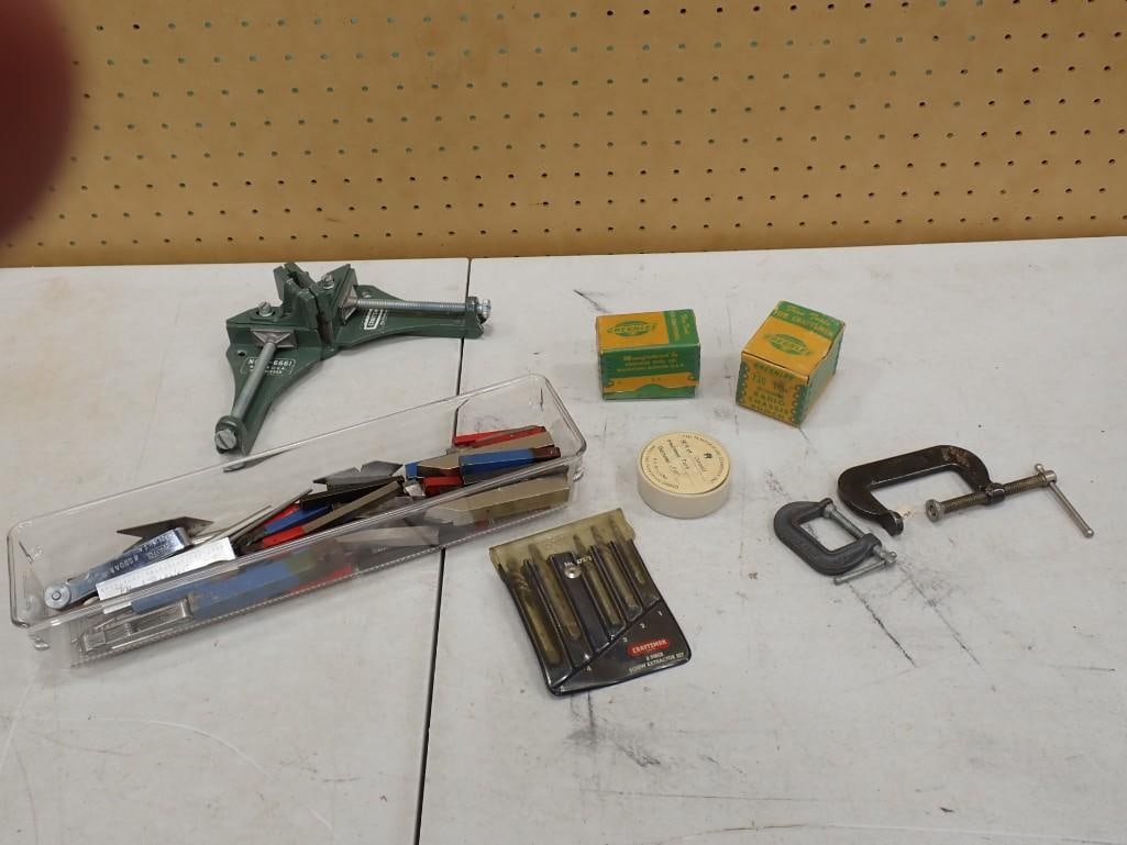 Tool Lot incl Craftsman Clamp, Machinist Bits, and More (1 of 10)
