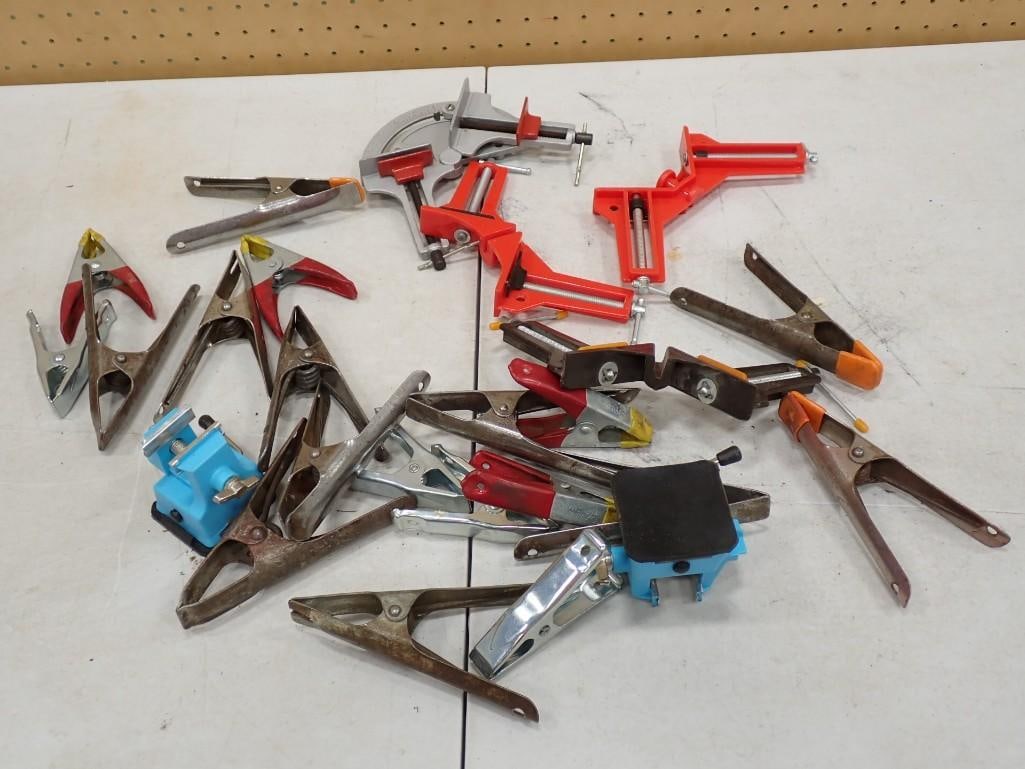 Lot of Misc Clamps and Vintage Tools (1 of 7)