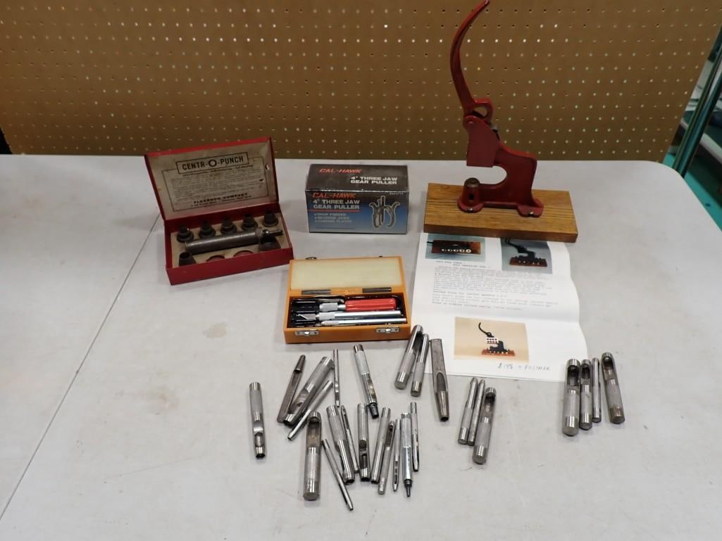 Misc Lot of Flexrock and Other Leather Punch Tools (1 of 7)