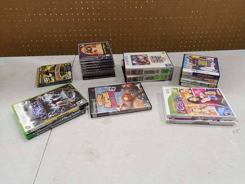 Mixed Lot of Video Games inxl Xbox, Playstation, Nintendo (1 of 9)