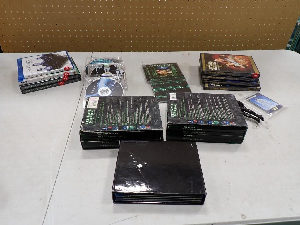 Lot of DVDs and Bluray incl Star Wars, Matrix, etc (1 of 10)