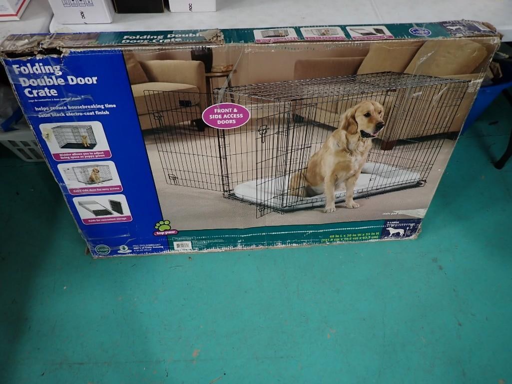 Dog Crate New in Damaged Box (1 of 3)