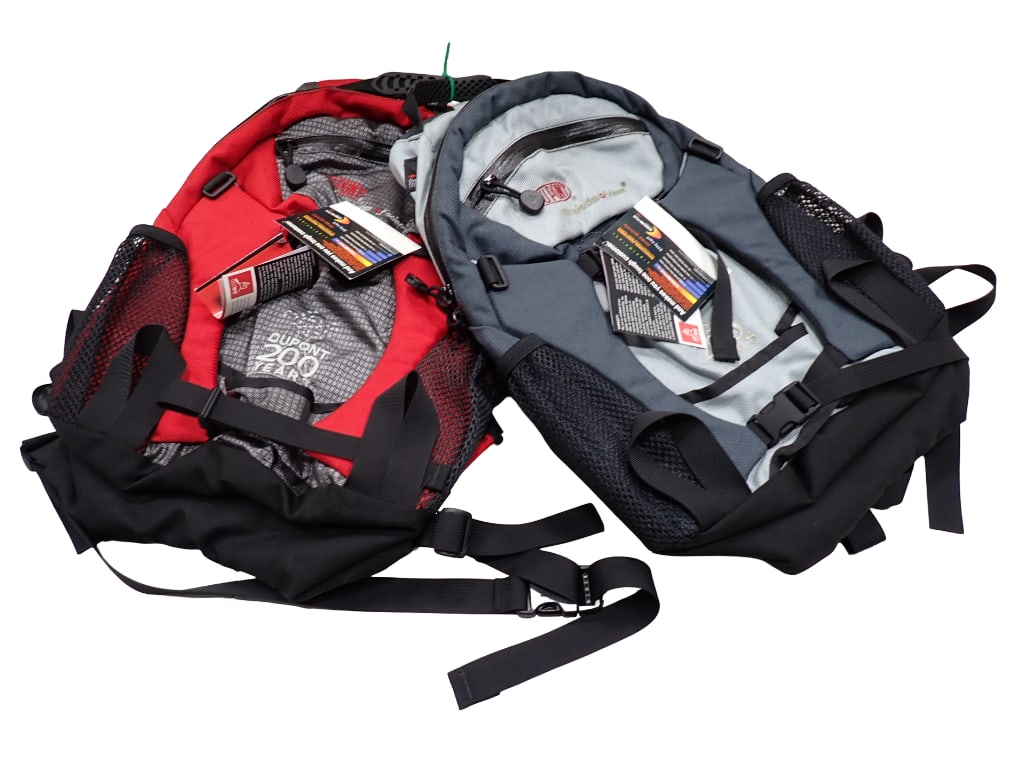 Lot of 2 New with Tags Overland Backpacks with Dupont Logo (1 of 5)
