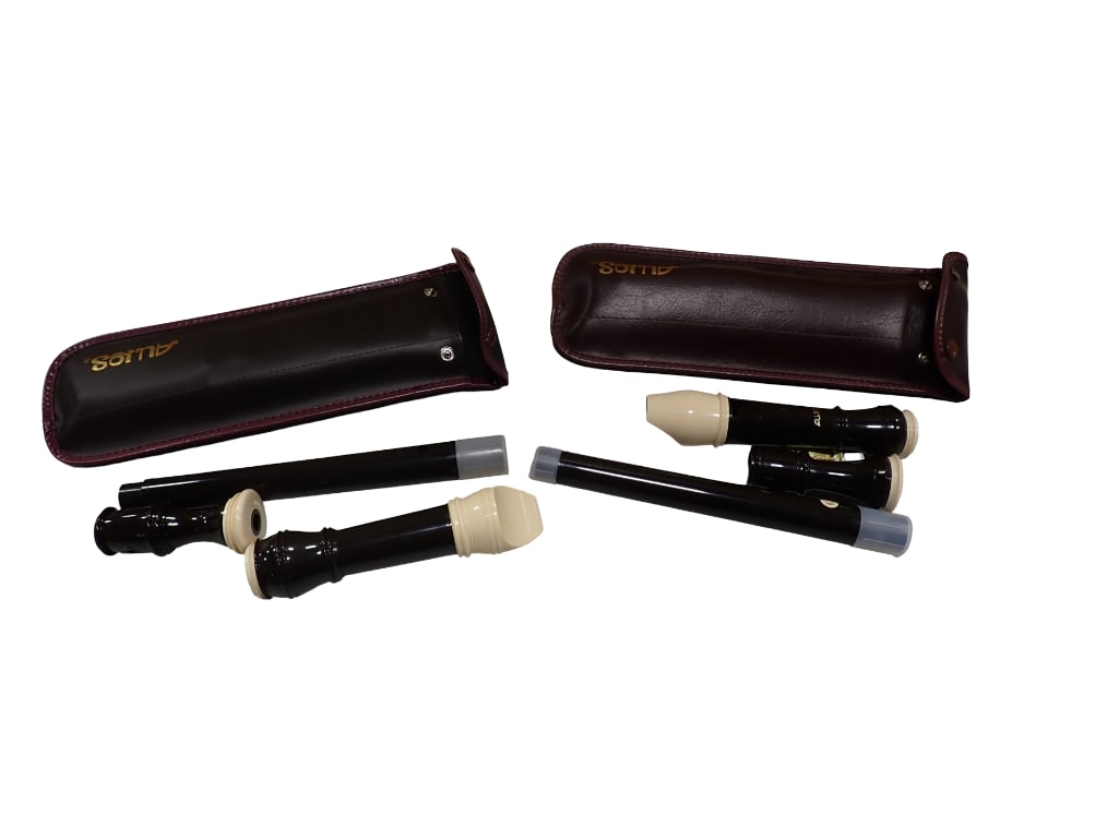 2 Recorders by Aulos 209-E and 309-E Alto Musical Instruments: 2 Recorders by Aulos 209-E and 309-E Alto All pictures are considered part of the description and should be examined carefully by bidders. Live Auctioneers is now offering Live Shipping through them