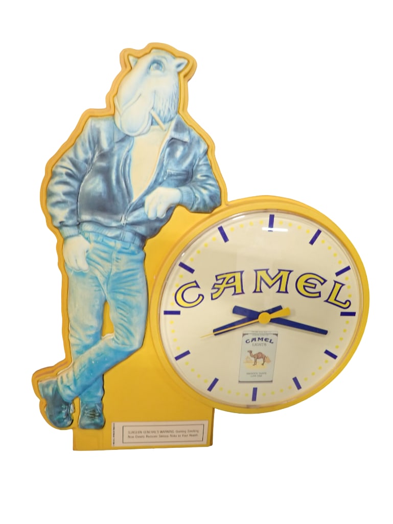 Vintage Joe Camel Cigarettes Clock (1 of 6)