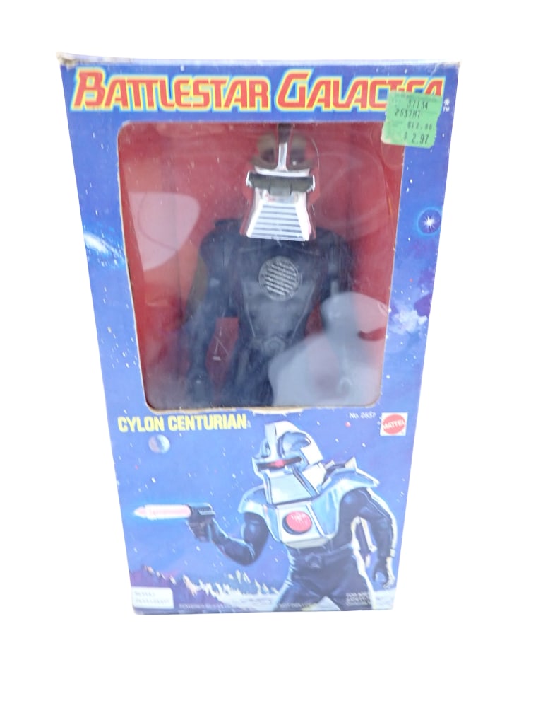 Vtg 1970s Battlestar Galactica Cylon Centurian Figure NOS New Old Stock by Mattel (1 of 8)