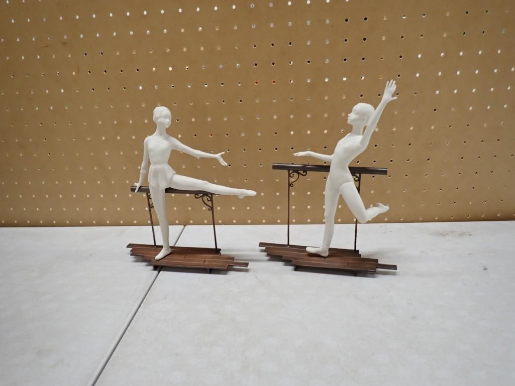 Pair of Boehm Ballerina / Dancer Figurines: Pair of Boehm Ballerina / Dancer Figurines All pictures are considered part of the description and should be examined carefully by bidders. Live Auctioneers is now offering Live Shipping through them.