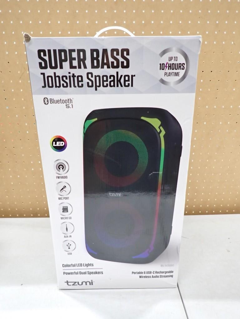 Tzumi Super Bass Jobsite Bluetooth Speaker (1 of 5)