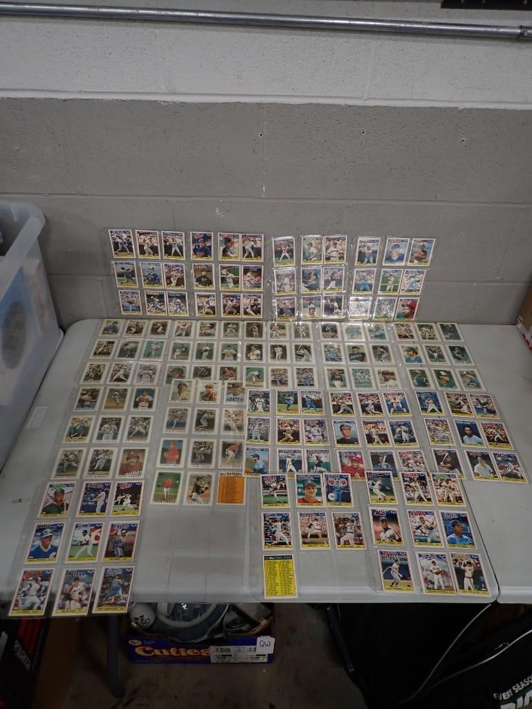 1986 Topps Baseball Card Mini Set and 1988 All-American Set - both complete (1 of 19)