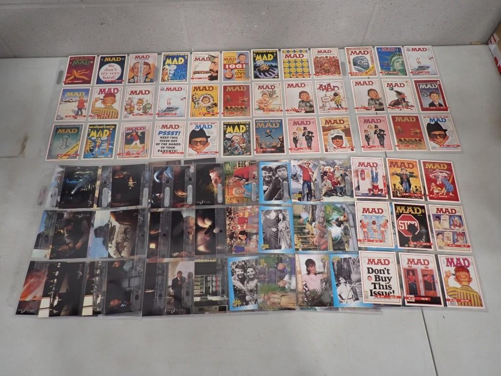 Lot of Gilligan's Island and X Files and Mad Magazines Trading Cards (1 of 8)