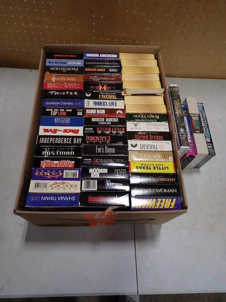 Lot of assorted VHS Movies, etc. (1 of 7)
