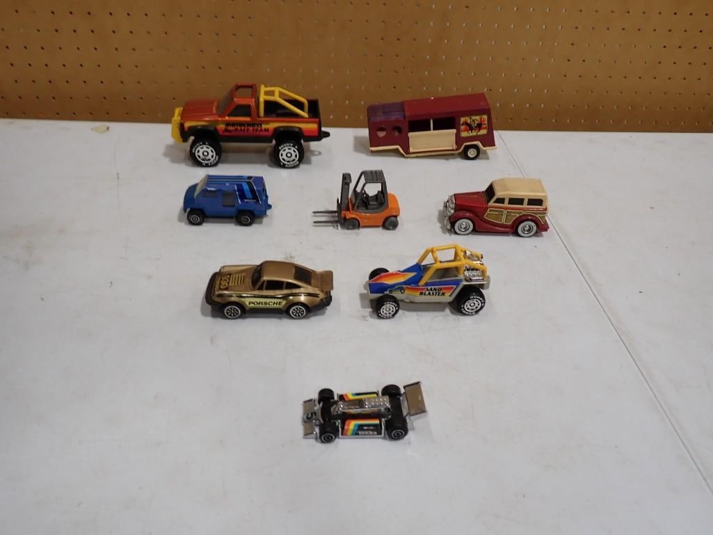 Lot of Assorted Die-Cast Cars / Trucks, Forklift, Tonka, Buddy L, etc. (1 of 12)