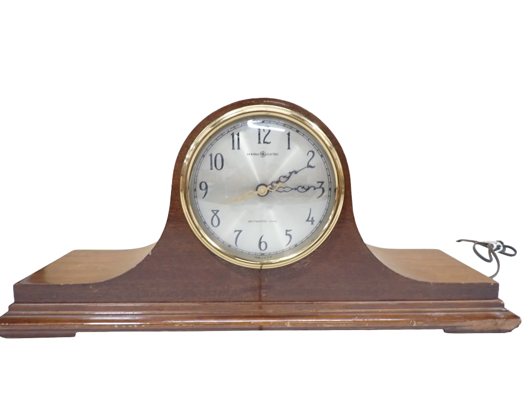Vintage General Electric Mantle Clock Model 422 With Westminster Chime Electric Clock (1 of 7)