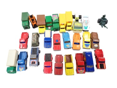Vintage Toys Trucks and Vehicles incl Die Cast Made in Hong Kong