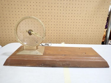 Vintage Mystery Clock or Floating Dial Clock
